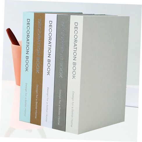 Zerodeko 3pcs Trendy Decor Fake Book Stack Book Christmas Ornament Table Top Decor Christmas Decorations Light House Decorations for Home Retro Decor Book Figure Books Office Desk in Saudi Arabia