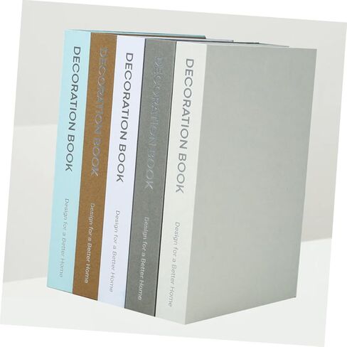 Zerodeko 3pcs Trendy Decor Fake Book Stack Book Christmas Ornament Table Top Decor Christmas Decorations Light House Decorations for Home Retro Decor Book Figure Books Office Desk in Saudi Arabia