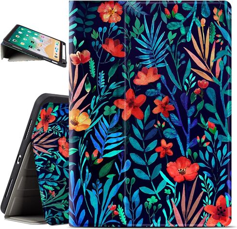 Vimorco Case for iPad (A16) 11th Generation 11 Inch 2025, Document Card Pocket iPad 10th Generation 10.9 Inch Case with Hand Strap, PU Leather Protective Cover Auto Sleep/Wake (Moon Girl) in Saudi Arabia