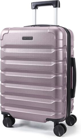 LIGHT FLIGHT Carry On Luggage 22x14x9 Airline Approved, Expandable Carry On Suitcases with Wheels, Lightweight Luggage, Durable Hard Shell 20 Inch Rolling Suit Case for Men Women Travel,Royal Blue in Kuwait