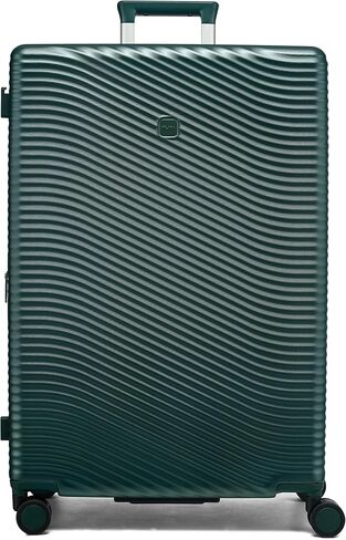 حقيبة أمتعة كبيرة قابلة للتوسيع مقاس 28 بوصة من MILADA - حقيبة دوارة صلبة مع 8 عجلات، قفل TSA، هيكل متين من البولي كربونات، سعة كبيرة جدًا وخفيفة الوزن للسفر الممتد، أزرق بين النجوم in Kuwait