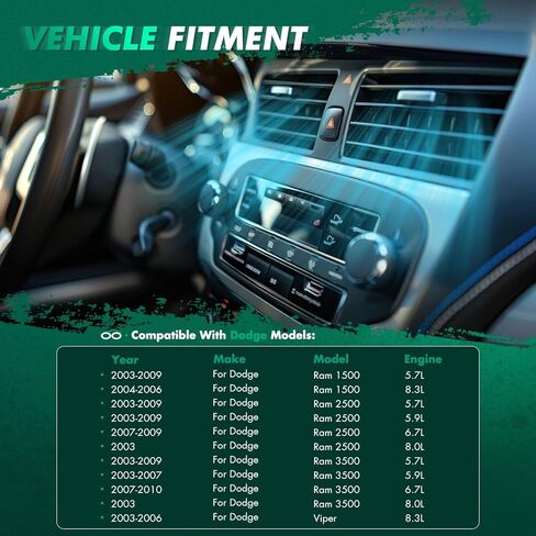 مشغل باب مزيج سخان SCITOO HVAC لـ Ram 2500 & Chrysler Sebring 2001-2006، لـ Dodge Ram 1500 02-09، Ram 2500 03-09، Ram 3500 03-10، لـ Durango 01-09، لـ SRT Viper 13-14؛ 604-002, 4885206AA in Saudi Arabia