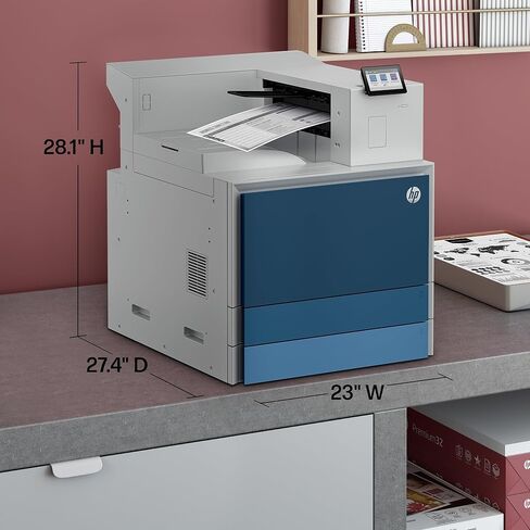 HP LaserJet Enterprise 8501dn Monochrome Printer, Scanner, Copier, Duplex, Best for Office, 9S187A in Saudi Arabia