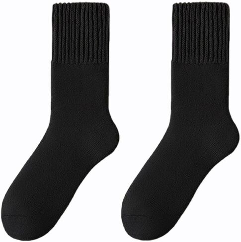 FACELESS Fleece Lined Thermal Socks for Men, Thickened for Warmth, 3 Pair in Saudi Arabia