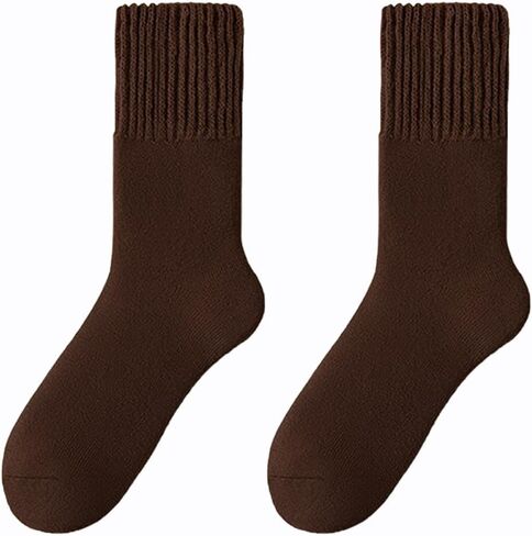 FACELESS Fleece Lined Thermal Socks for Men, Thickened for Warmth, 3 Pair in Saudi Arabia