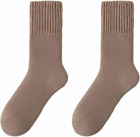 FACELESS Fleece Lined Thermal Socks for Men, Thickened for Warmth, 3 Pair in Saudi Arabia