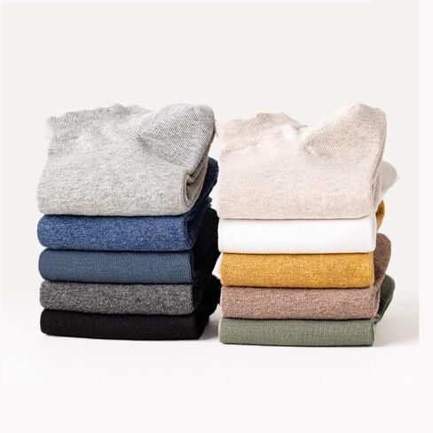 6 Pairs Mens Ankle Socks Low Cut Thin Sock Lightweight Soft Socks in Saudi Arabia