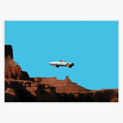 Magnet Thelma and Louise CAR - Magnetic Vinyl Sticker Decal 5" in Saudi Arabia