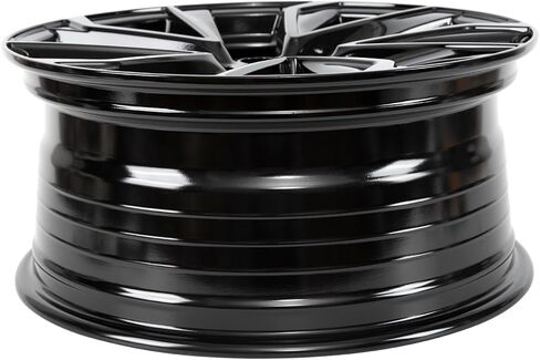 New 18 x 8 Inch Black Aluminium Alloy Wheels for the Toyota Corolla 2019 2020 2021 2022 2023 2024, 18 Inch Black Steel Direct Replacement Rims (1) in Kuwait