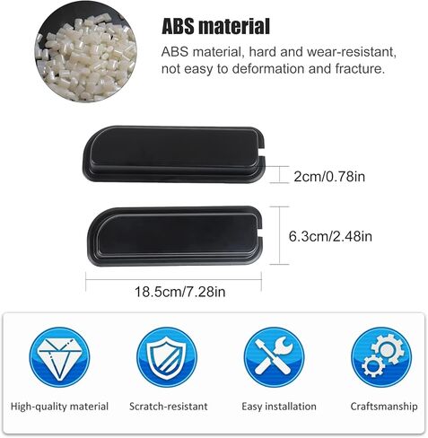 JWWY JL Wrangler Rear Windshield Harness Protective Cover for 2018-2022 Jeep Wrangler JL JLU & Gladiator JT Accessories Black 2pcs in Saudi Arabia