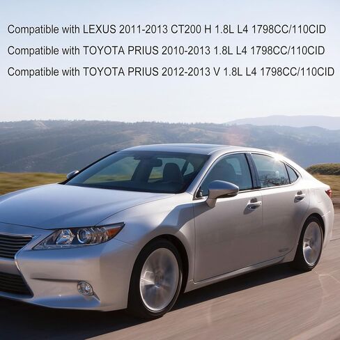 مجموعة حشيات رأس المحرك الهجين DOHC MLS مجموعة حشيات المحرك MLS مناسبة لتويوتا بريوس 2010-2013 بريوس V 2012-2013 لكزس Ct200H 1.8L L4 2011-2013 استبدال HS26515PT-1 2ZR-FXE 11115-37030 11115-37050 in Saudi Arabia