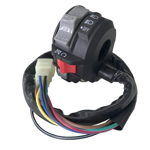 Carbman Left Handlebar Switch Start Replacement for Yamaha Kodiak 400 - Replaces 4GB-83973-00, 4GB-83973-01, 4GB-83973-09 in Saudi Arabia