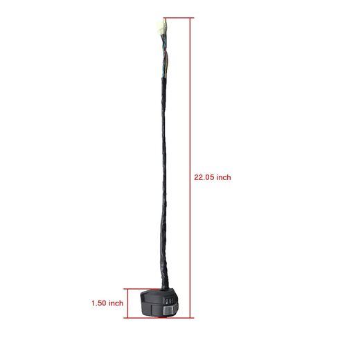 Carbman Left Handlebar Switch Start Replacement for Yamaha Kodiak 400 - Replaces 4GB-83973-00, 4GB-83973-01, 4GB-83973-09 in Saudi Arabia