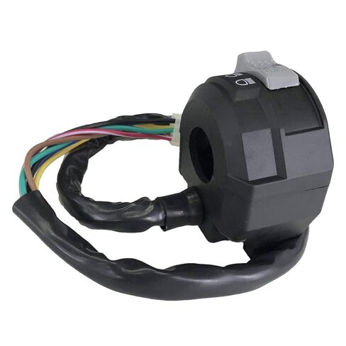 Carbman Left Handlebar Switch Start Replacement for Yamaha Kodiak 400 - Replaces 4GB-83973-00, 4GB-83973-01, 4GB-83973-09 in Saudi Arabia