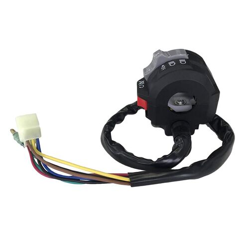 Carbman Left Handlebar Switch Start Replacement for Yamaha Kodiak 400 - Replaces 4GB-83973-00, 4GB-83973-01, 4GB-83973-09 in Saudi Arabia