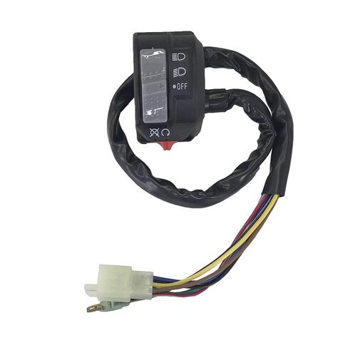 Carbman Left Handlebar Switch Start Replacement for Yamaha Kodiak 400 - Replaces 4GB-83973-00, 4GB-83973-01, 4GB-83973-09 in Saudi Arabia