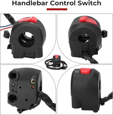 M MATI مفتاح التحكم في المقود زر إيقاف التشغيل لسوزوكي برجمان 650 AN650 2003-2004 37200-10G10 in Kuwait