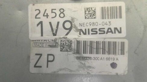 Engine ECM Control Module 1.6L Fits 14-17 Compatible with Nissan Versa NEC980-043 NEC980043 in Saudi Arabia