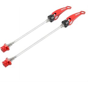1 Pair Bike Quick Release Skewers MTB Wheel Hub Skewers Front and Rear Axle for MTB or Road Bike