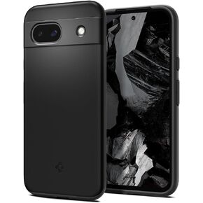 Spigen Thin Fit [Made for Google] Designed for Pixel 8a Case [Military-Grade Protection] (2024) - Black