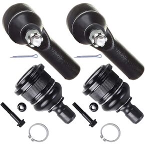 SCITOO 4-PC SET Suspension Kit For Ford Escape For Mazda Tribute For Mercury Mariner Lower Ball Joint,Outer Tie Rod End