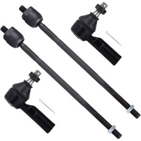SCITOO 4-PC SET Suspension Kit For Toyota Celica Inner Tie Rod End,Outer Tie Rod End