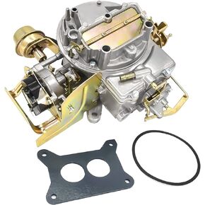 Niyako 2 Barrel Carburetor Carb Electric Choke with Mounting Gasket Replacement# 𝟐𝟏𝟎𝟎-𝐀𝟖𝟎𝟎 𝟐𝟏𝟎𝟎 𝟐𝟏𝟓𝟎 𝐀𝟖𝟎𝟎 Fit 1964-1979 360 Wagoneer 289 302 351 Cu Engine
