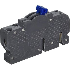 Connecticut Electric UBIZ1515 Newly Manufactured Zinsco R3815 Replacement Twin/Tandem, 15 Amp Thin Series Circuit Breaker, Gray