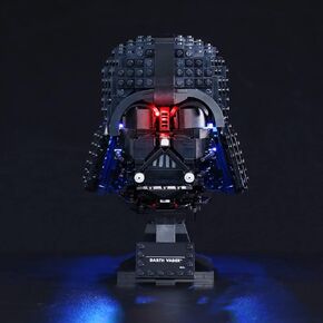 مجموعة إضاءة LIGHTAILING لنموذج مكعبات بناء خوذة دارث فيدر - مجموعة إضاءة LED متوافقة مع Lego 75304 - لا تشمل النموذج