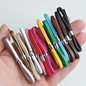 3mm/0.12" Doll Belt Leather Straps, in 13 Colors, Doll Belt, Doll Sewing Craft Supplies, Pre-Cut to 46cm/18"
