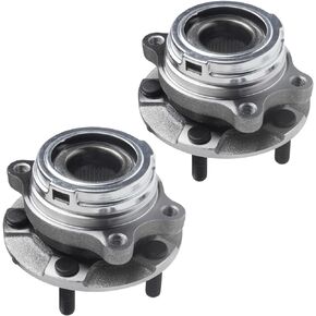 TUCAREST 513296 x2 Front Wheel Bearing and Hub Assembly (w/32 Spline Teeth) Fit for 07-18 Ni-ssan Altima (07-12 for 3.5L), 13-20 Pathfinder, 09-18 Murano Maxima /14-20 in-finiti QX60 OE# 40202-3JA1A