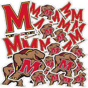 Desert Cactus University of Maryland Terrapins UMD Terps Stickers Vinyl Decals Laptop Water Bottle Car Scrapbook T1 (Type 1-1)