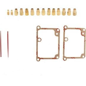 WFLNHB 12 Main Jets and 2 Pilot and 2 Needles Full Jet Kit Replacement for 1987-2006 Yamaha Banshee