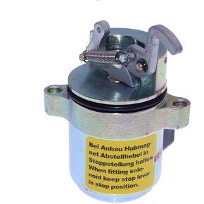 HOLDWELL Fuel Shut Off Solenoid 04170534R for Deutz BF4M1011F Bobcat Skid Steer Loader 12Vdc