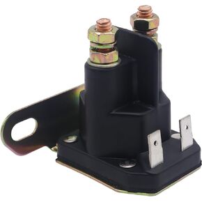 HiSport 862-1211-211-16 Solenoid Relay 12V Compatible with Cub Cadet MTD 725-04439 725-04439A Compatible with John Deere AM138068 LA100 LA105 LA110 LA115 LA120 Z225 Z425 Z445
