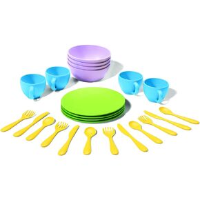 Green Toys Plastic Dish Set Closed Box