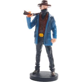 4.5" Cowboy Figurine - Old West Town Theme Collectible Statue