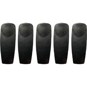 Radio Belt Clip for Motorola XTS2500 XTS2250 XTS1500 CP125 CP185 GP340 GP380 HT750 HT1250 Similar to HLN9844A (Pack of 5)