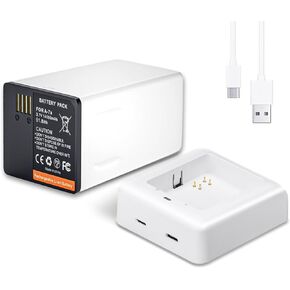 Upgraded 14000mAh A-7a XL Extended Battery Replacement for Alro Pro 3 Floodlight Camera Batteries, Fit for Arlo Go 2, Arlo Pro 3 XL/Pro 4 XL/Pro 4XL Spotlight 3, Arlo Ultra XL/Ultra 2 XL Cameras