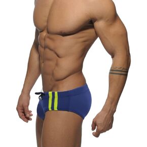 UXH Mens Swimsuit Briefs Padded Swimwear Stitching Sexy Fashion Swimming Bikini Board Beach Surfing Swim