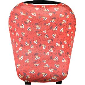 غطاء متعدد الاستخدامات من النحاس اللؤلؤي: أغطية مقاعد السيارة، وغطاء الرضاعة، وغطاء عربة الأطفال - قماش قابل للتمدد، للاستخدام في جميع المواسم، تصميمات أنيقة، سهولة الوصول للأمهات - وحش البسكويت in Kuwait