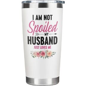 هدايا عيد الأم للزوجة - هدايا للزوجة من الزوج - هدايا للزوجة - ذكرى الزفاف، أفكار هدايا عيد ميلاد الزوجة - هدايا رومانسية لها، هدايا أحبك لها - كوب 20 أونصة in Kuwait