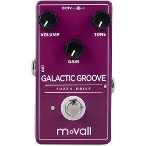 Fuzz Guitar Effect - Movall MP102 Galactic Groove Fuzzy Drive Pedal