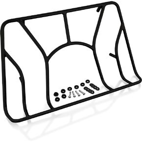Show Chrome Accessories 41-155BK Satin Black Trunk Rack (Can Am Spyder RT 2010-19)