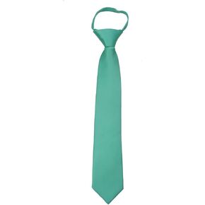 Buy Your Ties ZIP-ADF-31 - Mens Solid Color Zipper Necktie