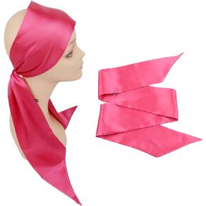 YTBYT Wig Grip Band Soft Satin Scarf Fashion Headbands for Lace Frontal Wigs Fixing Makeup Sports Yoga Facial