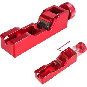 YESHMA Universal Spark Plug Gap Tool Spark Plug Caliper Compatible with Most 10mm 12mm 14mm 16mm Spark Plugs（Red）