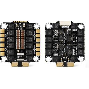 HGLRC Zeus 60A 3-6S 30.5x30.5mm M3 BLHeli 32 4in1 ESC لطائرة السباق بدون طيار FPV