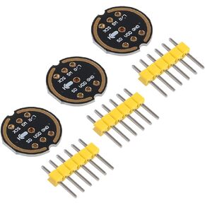3PCS Omnidirectional Microphone Module I2S Interface INMP441 MEMS High Precision Low Power Ultra Small Volume I2S Interface for ESP32