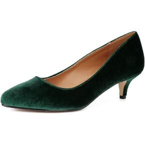 Unisex Men's Women's Classic Low Kitten Heel Pumps